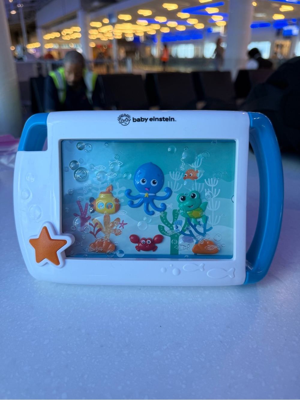 Baby Einstein On-The-Go Sea Dreams Soother - Portable Sound Machine with Music